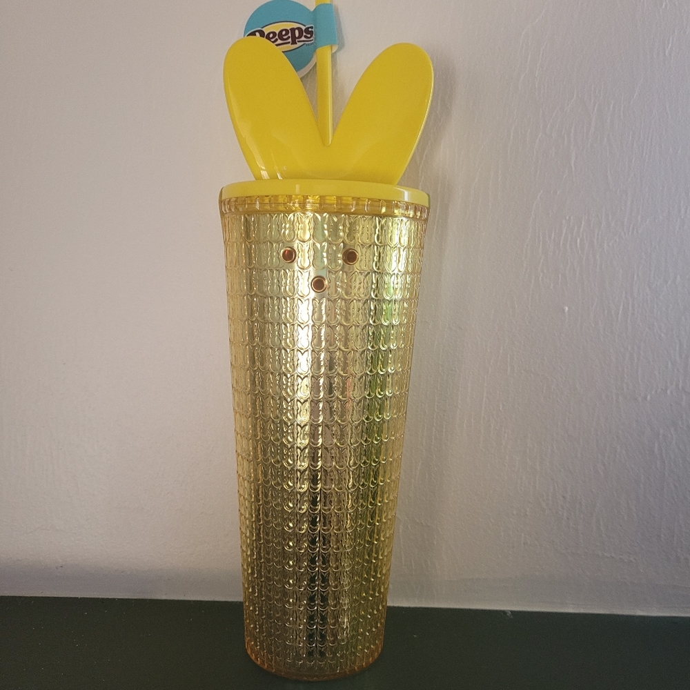Peeps yellow tumbler